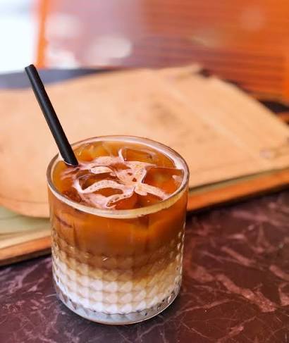 Iced Cortado